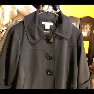 Ladies nygard black coat